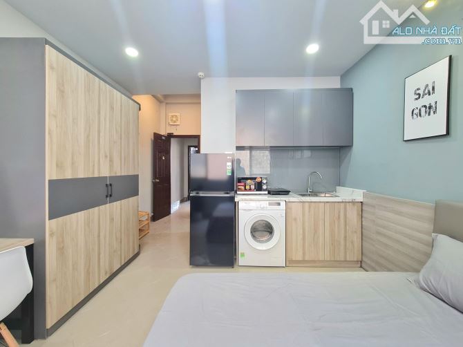 Căn hộ Studio Full Nội Thất , gần cầu Ông Lãnh, Võ Văn Kiệt, CV 23/09  tại Q1 - 4