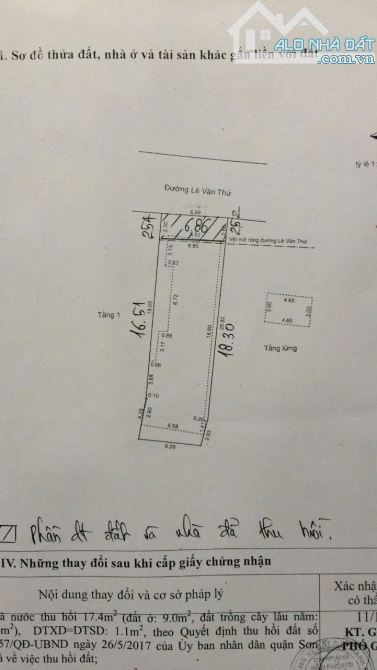 Bán đất mặt tiền đường Lê Văn Thứ DT 141m ngang 6,9m Thông Võ Nguyên Giáp gần Biển - 4