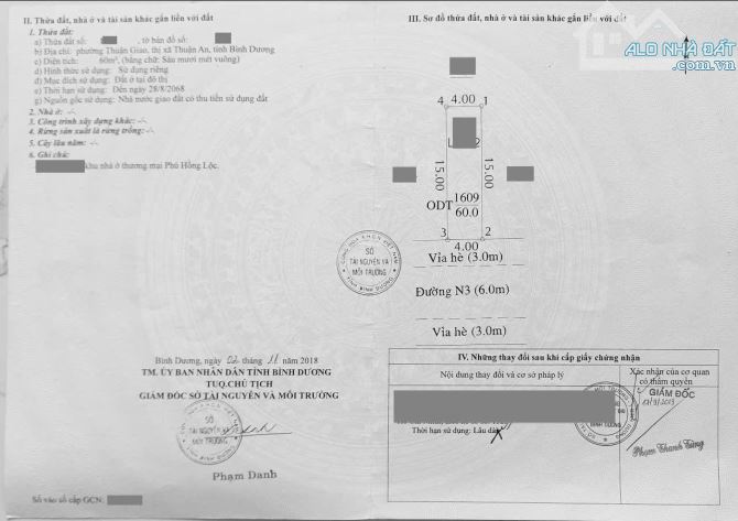 🏡 Bán đất KDC Phú Hồng Lộc – P. Thuận Giao, Tp. Thuận An - 3,1 Tỷ - 4
