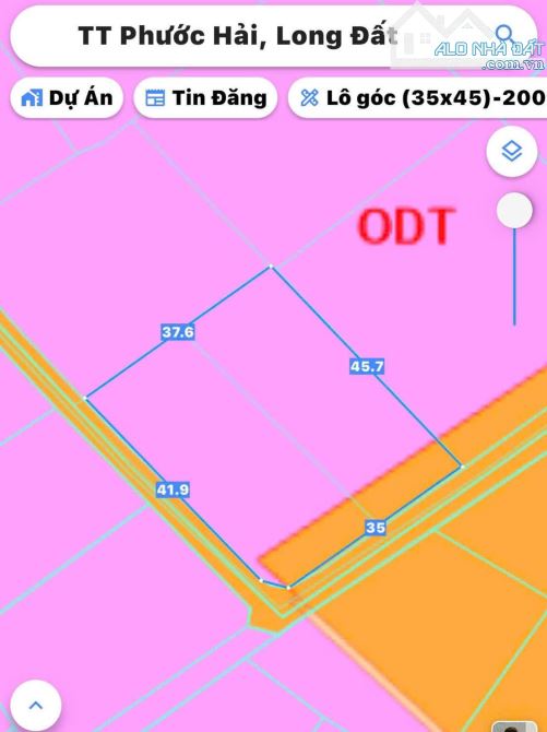 BÁN LÔ ĐẤT 1700M2 - GÓC 2MT ĐƯỜNG CẤP PHỐI CÁCH BIỂN 2KM XÃ PHƯỚC HẢI .BRVT - 4