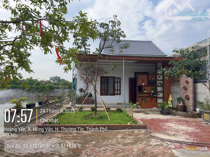 Siêu phẩm - Bán đất KDL Hồng Vân-Thường Tín, DT 1.381m2, giá đầu tư - 4