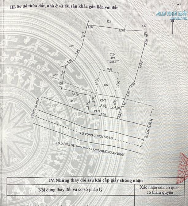 Mặt tiền Lộ Vòng Cung (đoạn gần khu du lịch Mỹ Khánh), DT: 15.5.5m (hậu 25.9m) x 47m - 4