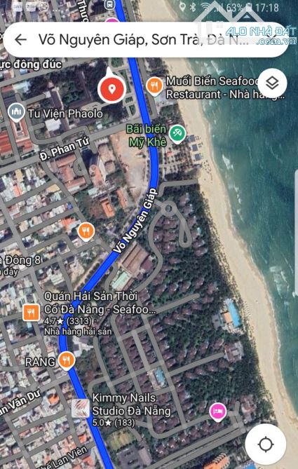 VIEW BIỂN! BÁN ĐẤT 2 LÔ LIỀN KỀ 306M² - 42,99 TỶ - MT VÕ NGUYÊN GIÁP - Q. NGŨ HÀNH SƠN - 5