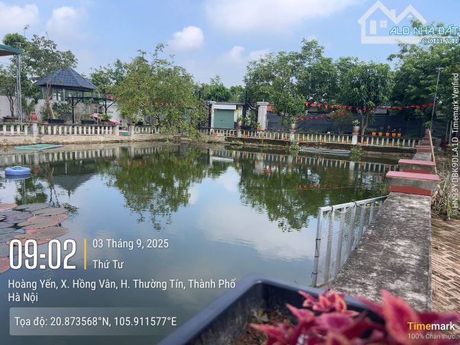 Siêu phẩm - Bán đất KDL Hồng Vân-Thường Tín, DT 1.381m2, giá đầu tư - 6