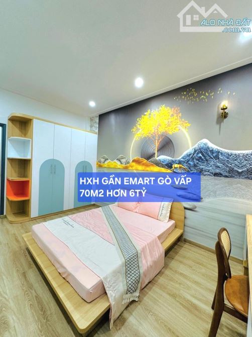 SIÊU PHẨM FULL NỘI THẤT GẦN EMART GÒ VẤP 3PN HXH HƠN 6TỶ - 6