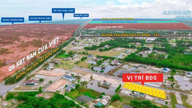 🌊 BÁN ĐẤT VÀNG VEN BIỂN NAM CỬA VIỆT – QUẢNG TRỊ 🌊3xx - 7