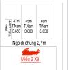 Bán căn ngõ miếu hai xã nhà mới tinh