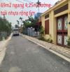 Mặt đường Đức Thắng.Đồ Sơn 69m2 ngang 4,25m  trải nhựa rộng 6m,dân cư đông đúc giá 1,6x tỷ