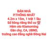 BÁN NHÀ THỐNG NHẤT, 1TRỆT 1LẦU, SỔ HỒNG THỔ CƯ,. ĐƯỜNG OTO GẦN TRƯỜNG CĐ NGHỀ (NP877)