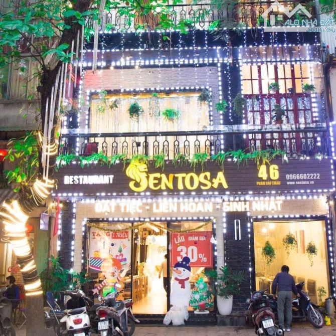 Cho thuê MB phố Phan Bội Châu - DT 40m2 -Mặt tiền 6m