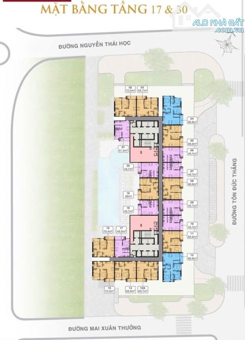 Cần bán căn đẹp nhất dự án Quy Nhơn GRAND CENTER (đường Nguyễn TẤT THÀNH - 1