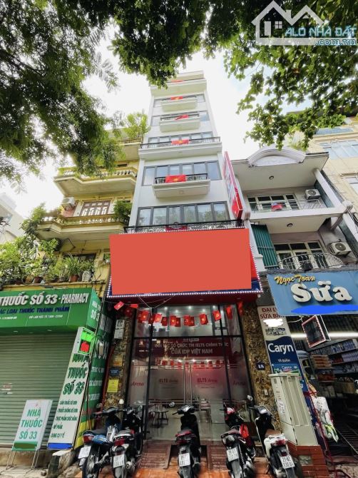 CỰC PHẨM 6T THANG MÁY MẶT PHỐ TRUNG PHỤNG, VỈA HÈ, KD, Ô TÔ DỪNG ĐỖ, DT 40TR/TH