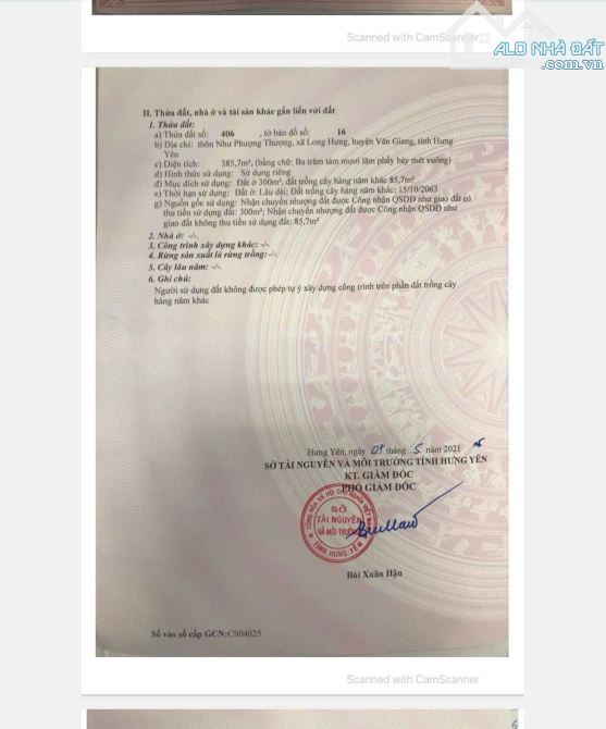 Chủ vỡ nợ bán gấp 387m đất thôn Như Phượng Thượng. Xã Nghĩa Trụ.Fo nguyên bản , giá đầu tư - 5