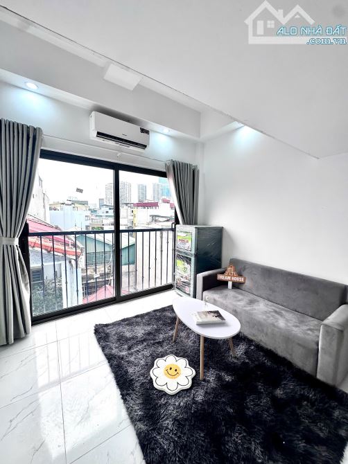 Bán toà CHDV Hoàng Mai xây mới DT 1 tỷ/năm gần ĐH KTQD 15PN 60m2*7T thang máy, oto, PCCC