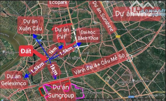 Chỉ hơn 2tỷ sở hữu ngay vị trí hiếm tại Văn Giang 82,4m2 sát vành đai 4 và dự án đại học b - 5