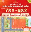 27 LÔ NAM HÒA TIẾN- ĐÀ NẴNG NGAY TRỤC CHÍNH THÔNG THẲNG DT609 GIÁ TỪ 8XX/ nền