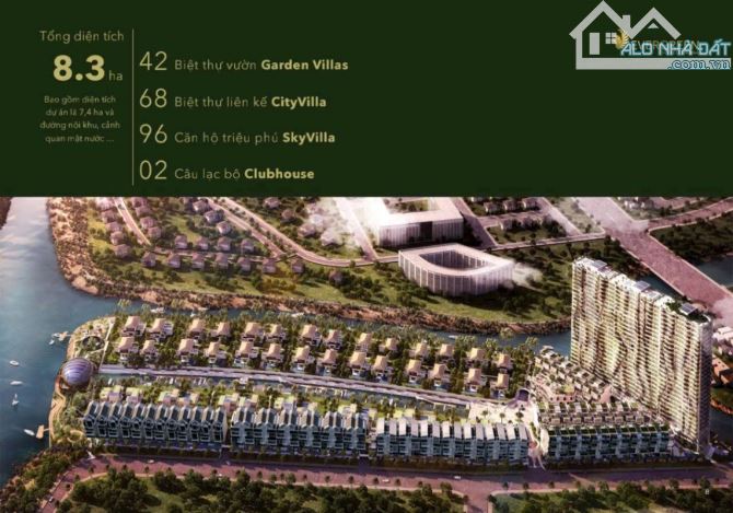 Chuyển nhượng DA Biệt Thự Ven Sông EvenGeen Mặt tiền Nguyễn Lương Bằng, Quận 7, Tp HCM. - 1