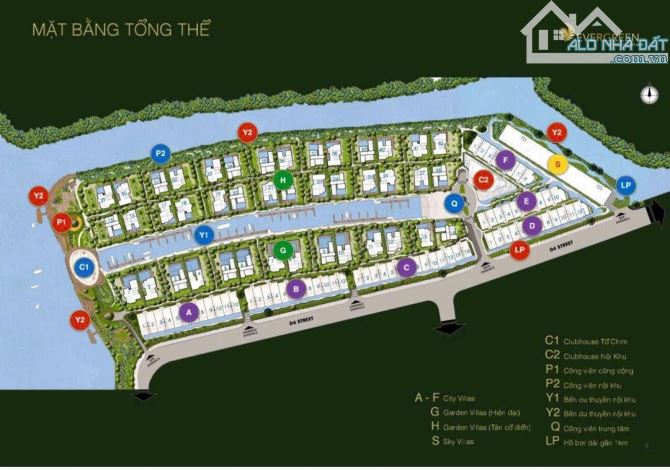 Chuyển nhượng DA Biệt Thự Ven Sông EvenGeen Mặt tiền Nguyễn Lương Bằng, Quận 7, Tp HCM. - 2