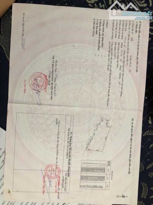 Chủ gủi bán lô góc 55m mặt tiền Tỉnh Lộ 52 xã Đất Đỏ - TP HCM. Dt: 4711m2 (55x118) hướng Đ - 6