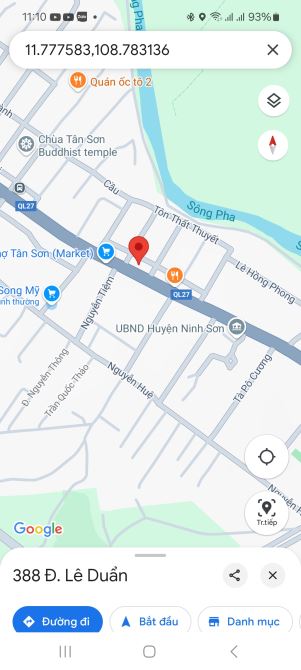 NHÀ BÁN hoặc CHO THUÊ NHÀ 2 MẶT TIỀN TẠI TRUNG TÂM THỊ TRẤN TÂN SƠN, NINH THUẬN - 1