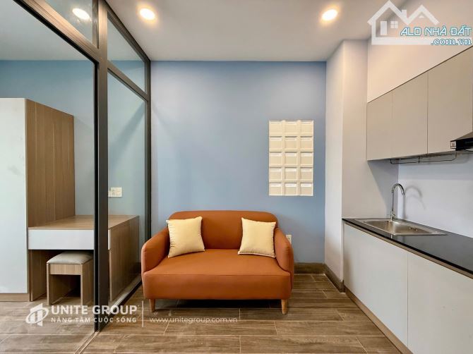 Căn hộ 1 phòng ngủ full nội thất có ban công ngay quận 7 - 2