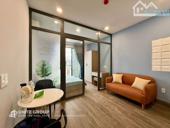 Căn hộ 1 phòng ngủ full nội thất có ban công ngay quận 7 - 7