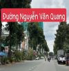 BÁN CẶP NỀN GÓC ĐƯỜNG NGUYỄN VĂN QUANG - TRỤC ĐƯỜNG THÔNG ĐẠI LỘ VÕ NGUYÊN GIÁP