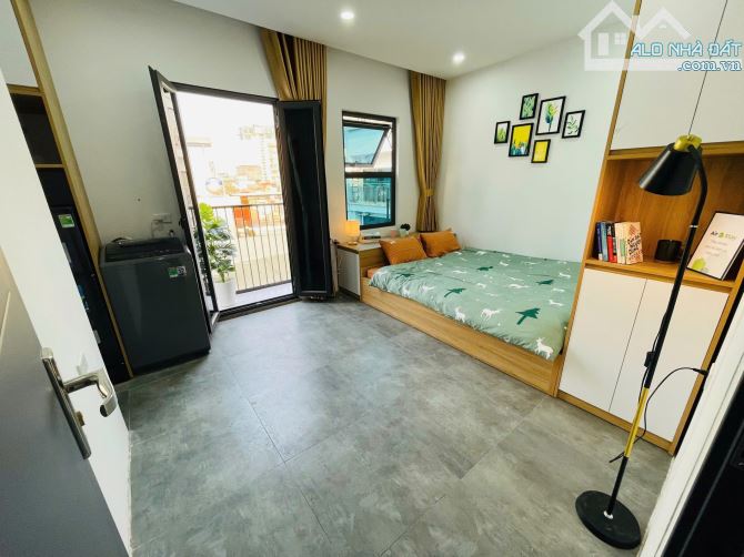 Bán tòa CHDV Kim Đồng 2 thoáng xuất sắc ngõ thông gần NEU xây mới 60m2*7T thang máy 17PN