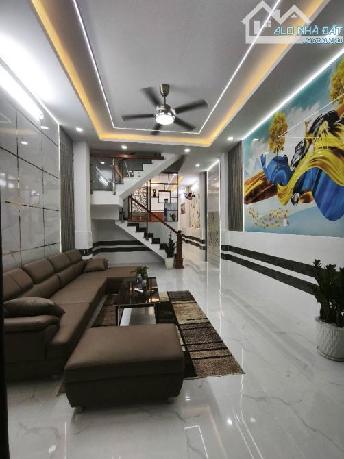 🔥🔥Nhà 4 tầng đường THỚI AN 28 , phường THỚI AN, Q12, dt 71m2 (4mx22m) 💵 6,25Tỷ