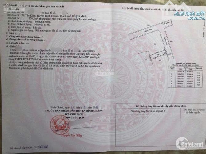 Gia đình chuyển chỗ ở – Cần bán gấp nhà tân kiên,bình chánh chỉ 1, 28tỷ,120,2m2