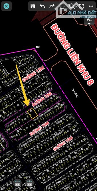 Bán 144m2 đất dịch vụ Song Phương mặt tiền 9.4m không lỗi