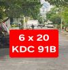 BÁN NỀN 120M² - ĐƯỜNG NAM CAO, KDC 91B - NINH KIỀU, TP CẦN THƠ