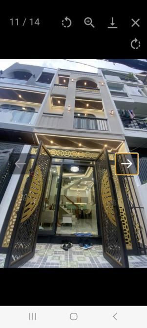 Nhà hẻm ba gác , 49m2 , 4 lầu , Bình Thạnh , giá 8.6 tỷ .