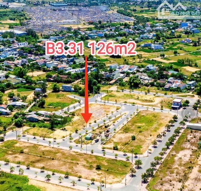 Cần Bán Lô Đất B3.31 Dự Án Riviera Hội An Complex dt 126m2 view công viên giá 1.55 tỷ