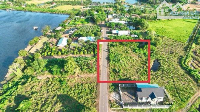 MẶT TIỀN NHỰA ĐỐI DIỆN HỒ LỒ Ô - LONG TÂN - ĐẤT ĐỎ - BRVT 🌈DT 468,7M2 - ngang 10x47m