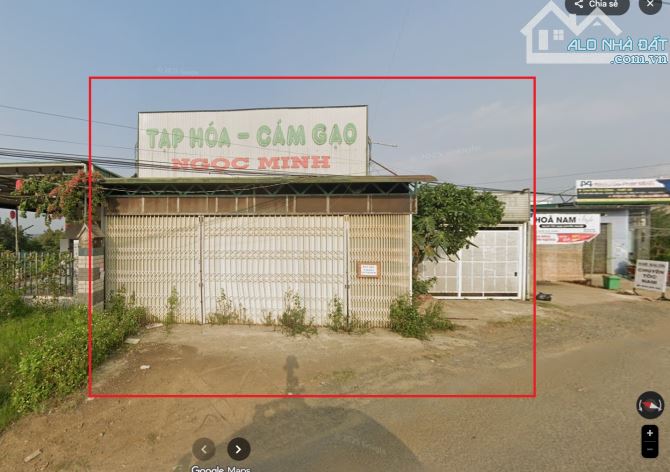 Bán nhà cấp 4 (17x25m) mặt tiền đường Tân Lạc x.Hòa Nam h.Di Linh kế trường cấp 1,2