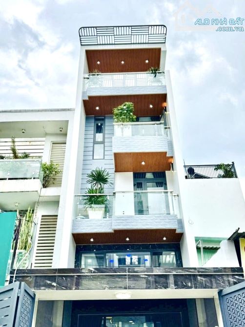 4❌20m, BÁN NHÀ 6 TẦNG, ĐƯỜNG 10M THÔNG, PHAM HUY ÍCH, P12 GÒ VẤP, 10 TỶ HƠN TL