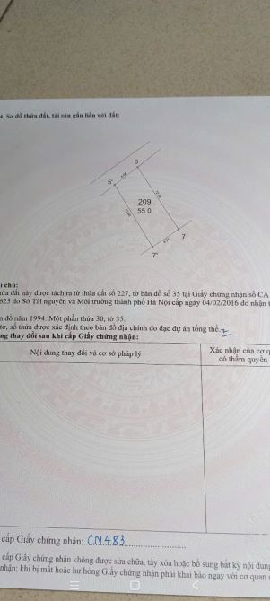 Bán Đất Tây Mỗ 55m2 xMT 5m. Ngõ Thông Ô Tô. Giá nhỉnh 7 tỷ