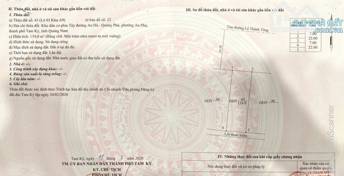 ♨️ Chính chủ bán vài lô đất đường Lê Thánh Tông, P. Quảng Phú, Tp. Đà Nẵng - 2