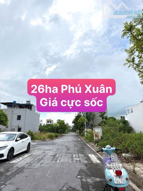 Lô duy nhất tại khu 26ha Phú Xuân – giá tốt nhất dự án
