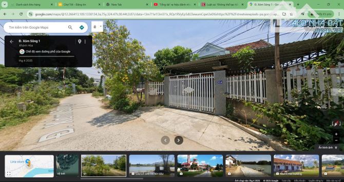 đất view sông cái cách trung tâm Nha trang 6,5km, đường 7mét