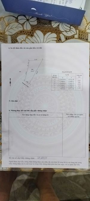 Hoà sơn cần bán 1 lô bê tông sát nhựa hoà khánh.