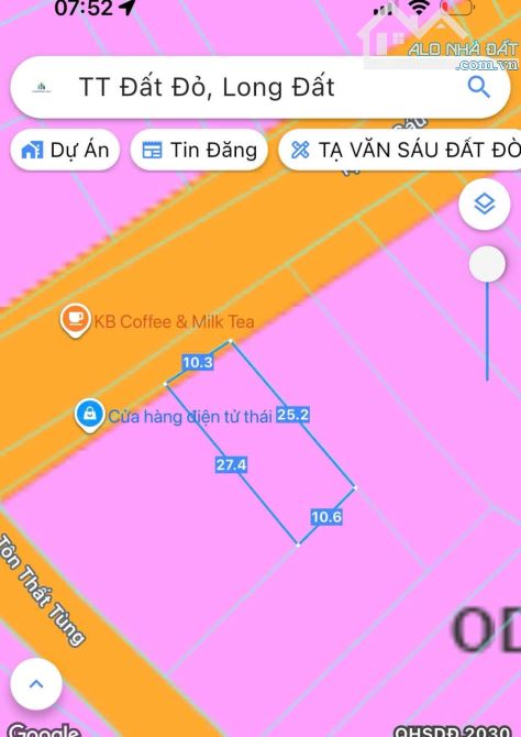 MẶT TIỀN ĐƯỜNG TẠ VĂN SÁU - THỊ TRẤN ĐẤT ĐỎ - ĐƯỜNG LỚN THUẬN TIỆN KINH DOANH 🌈🌈🌈DT 261