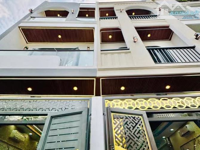 NHÀ ĐẸP 4 TẦNG – HẺM 6M – GẦN METRO SỐ 2