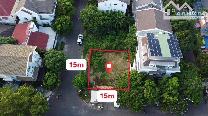 Bán lô Góc 2 mặt tiền Siêu Đẹp khu biệt thự Biển An Viên tp Nha Trang , Có Sổ Hồng
