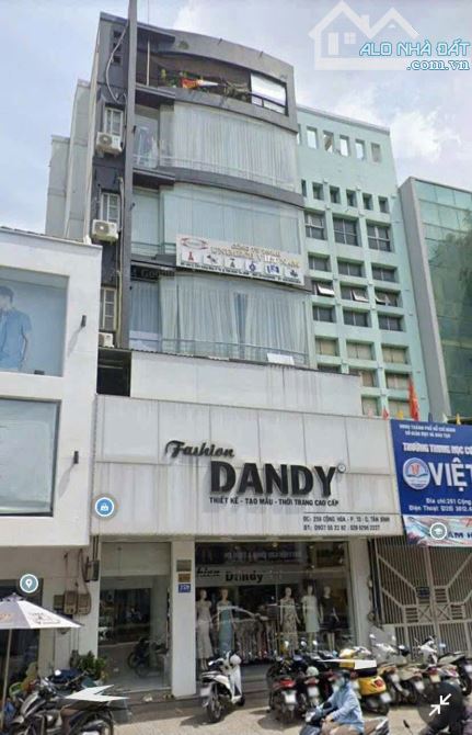 Bán nhà mặt tiền Cộng Hòa P13 Tân Bình, DT 7.5x13m CN 97m2, KC 6 tầng, giá 55 tỷ