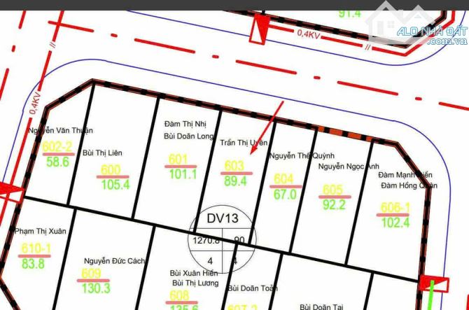 Bán Đất Vân Canh – Hoài Đức | 89.4m². Nở Hậu – Mặt Tiền 6.23m – Đường 11m, Vỉa Hè Rộng.
