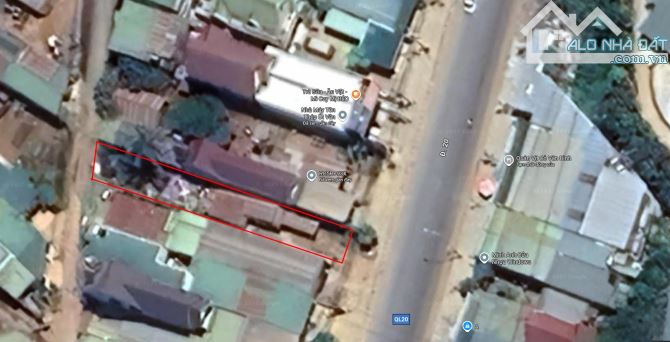 CHÍNH CHỦ BÁN LÔ ĐẤT ĐẸP – TẶNG KÈM NHÀ ĐANG CHO THUÊ – 2 MẶT TIỀN QUỐC LỘ 20