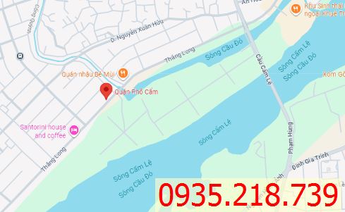 Nhà 6 Tầng đường Thăng Long - View Sông Cẩm Lệ 332m2 CHÍNH CHỦ
