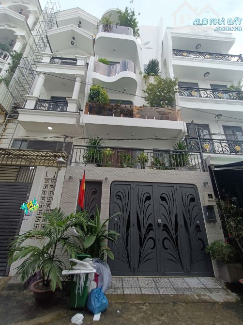 Bán nhà mới tinh như hình, hẻm 1264 Lê Đức Thọ, Gò Vấp. DT 5x15m, 5tấm, có TM, HXH 6m, 10.